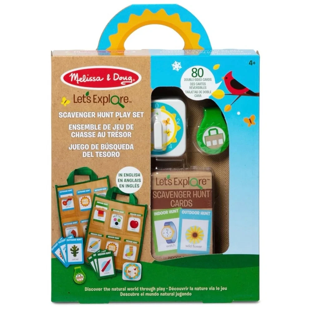 NIB Melissa & Doug Let's Explore Scavenger Hunt Play Set